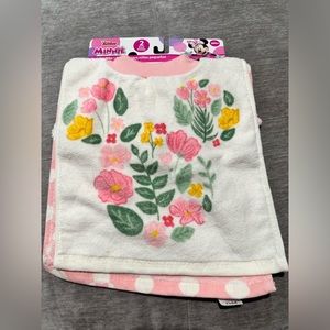 New Minnie Toddler Bib 2pk